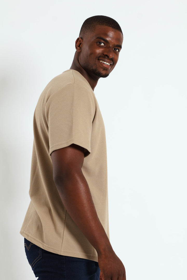 Pineapple Surf Int Crew Tee - Light Stone