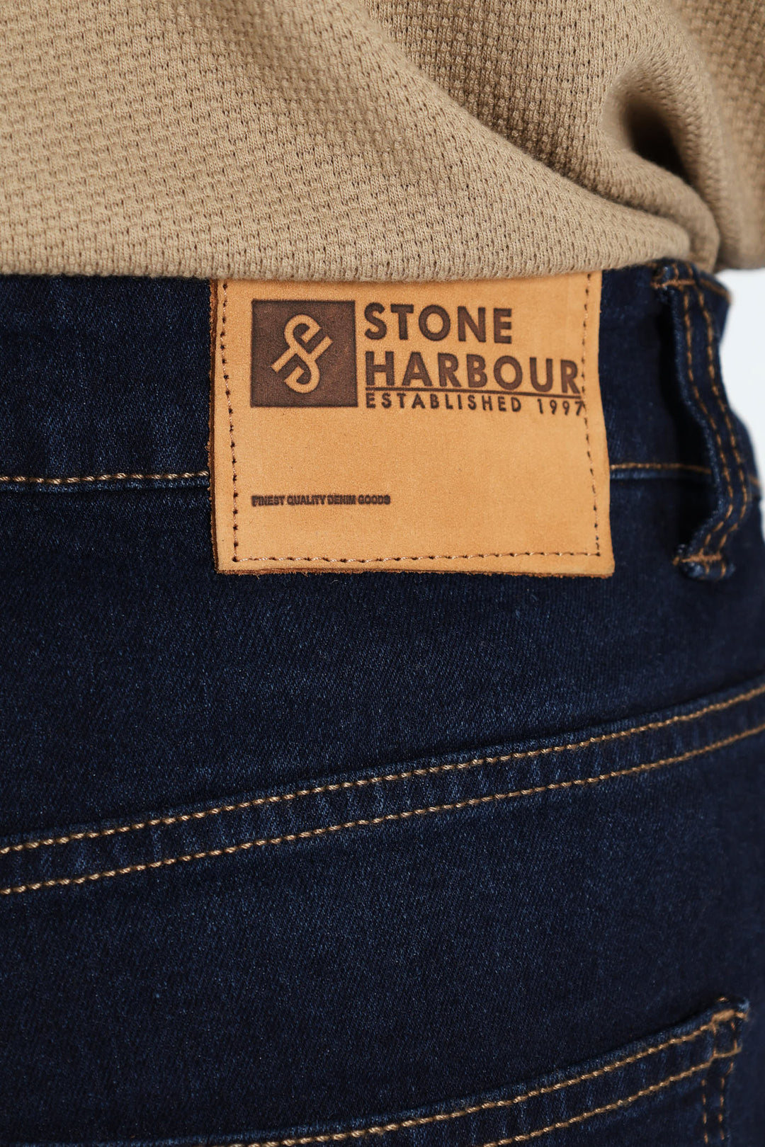 5 Pocket Denim Short - Blue/Black