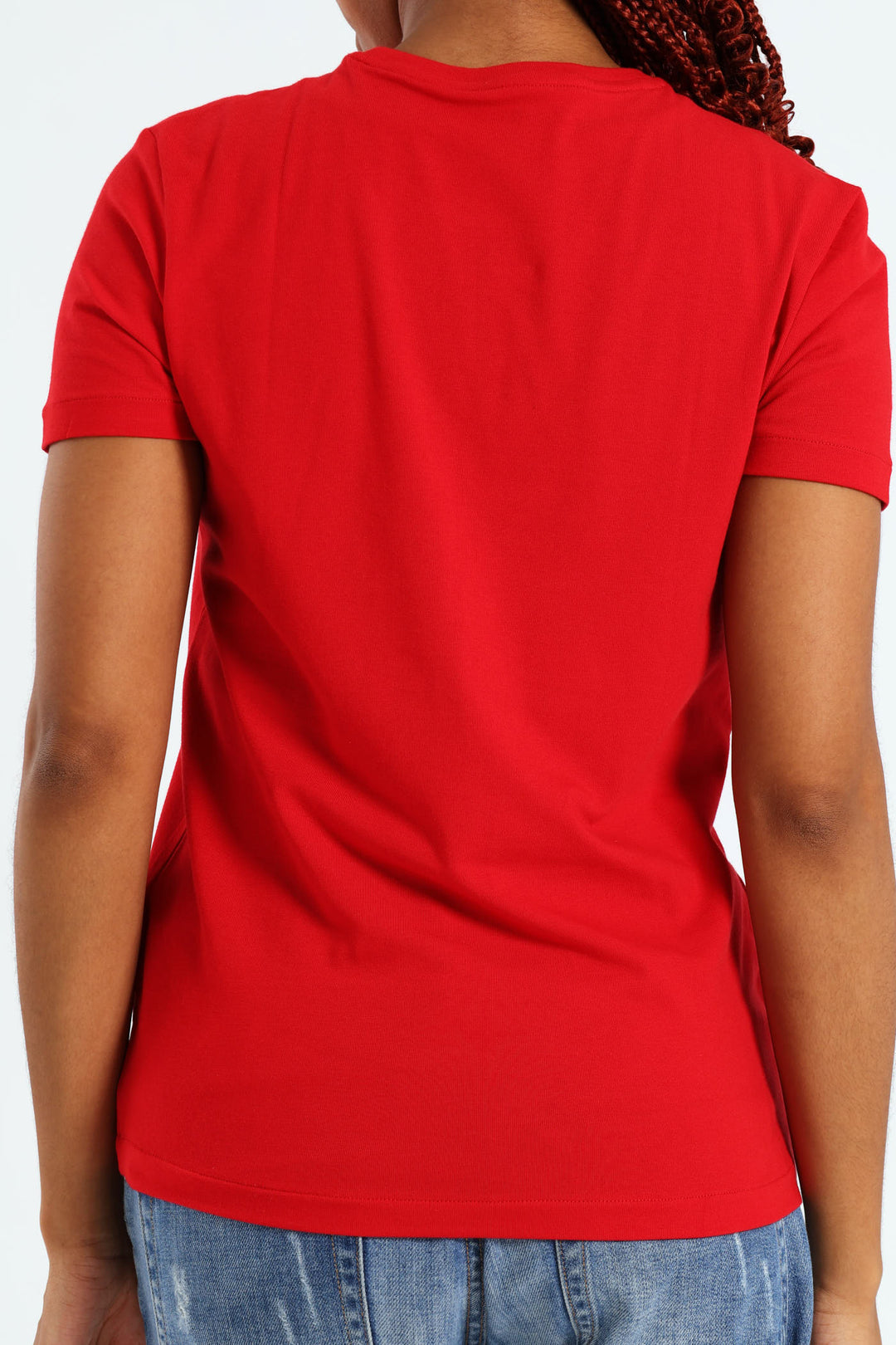 Girls Kelly Short Sleeve Tee - Red