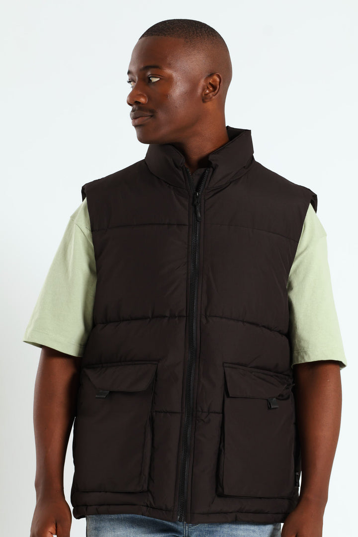 Gillet Jacket - Black