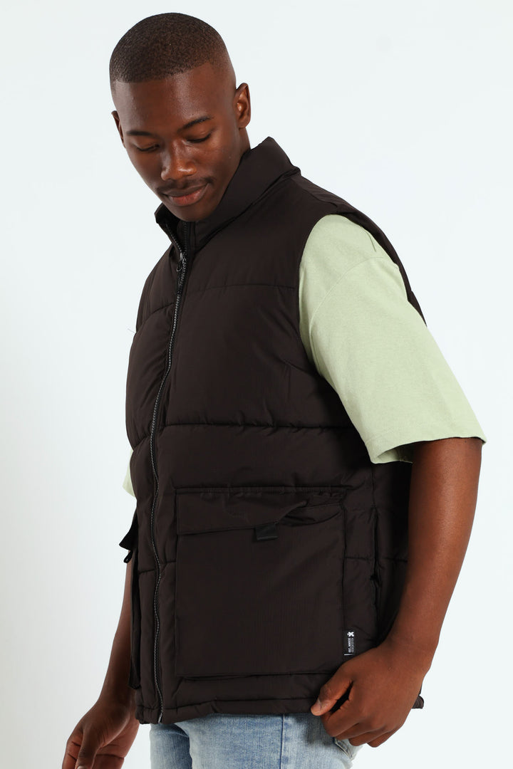 Gillet Jacket - Black