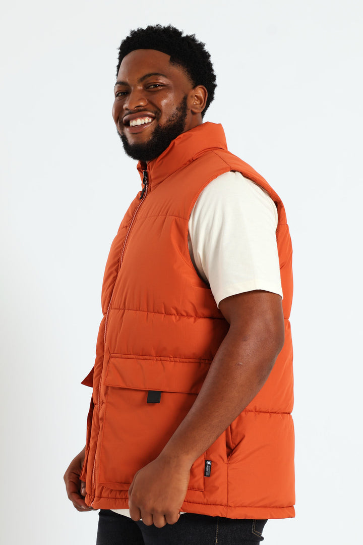 Gillet Puffer - Ochre