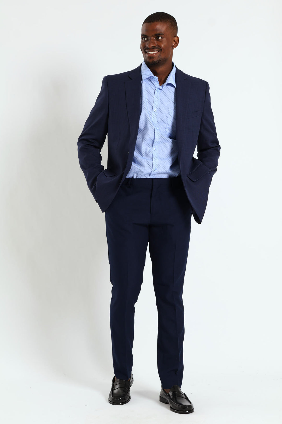 Slim Fit Essential Suit Trouser - Navy
