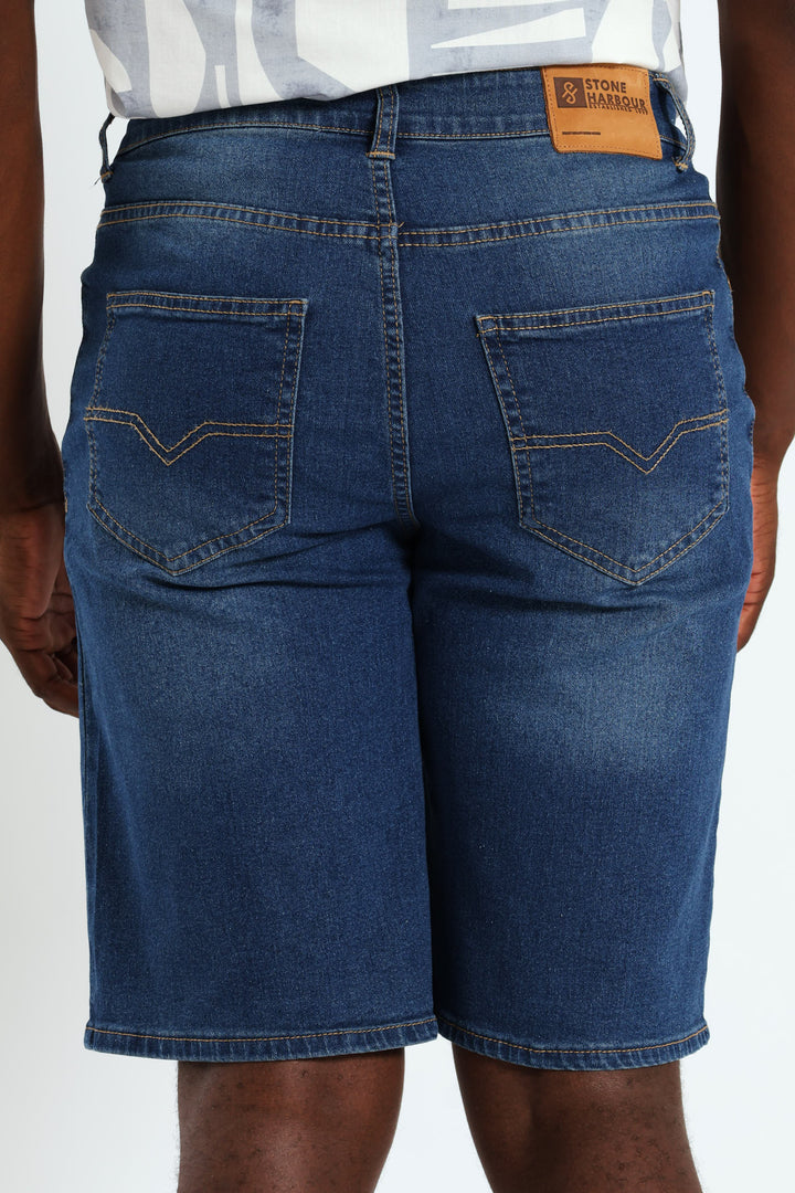 5 Pocket Denim Short - Light Wash