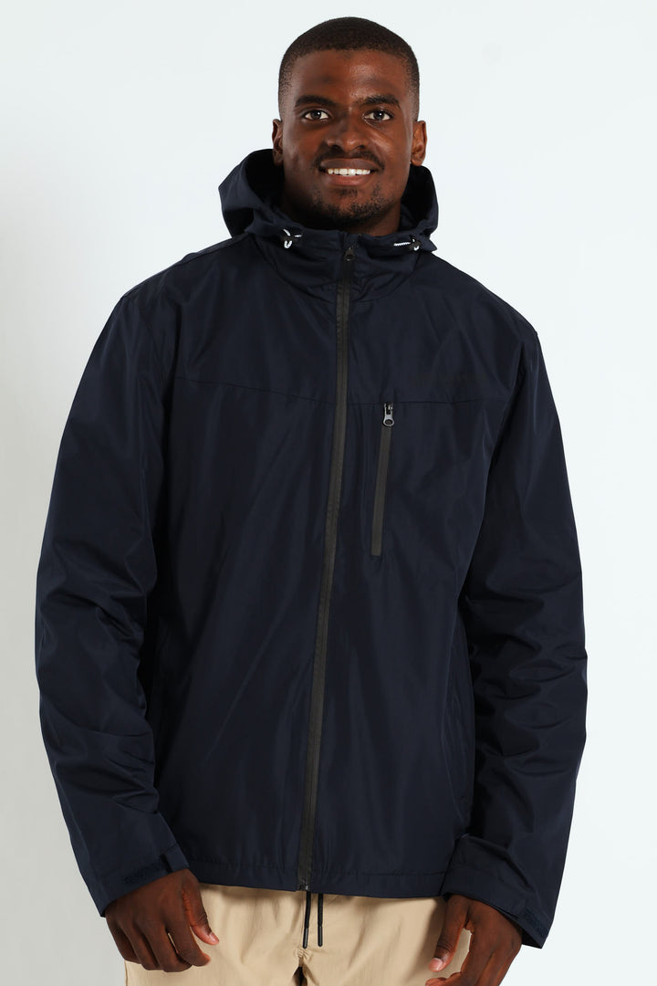 Hooded Anorak - Navy