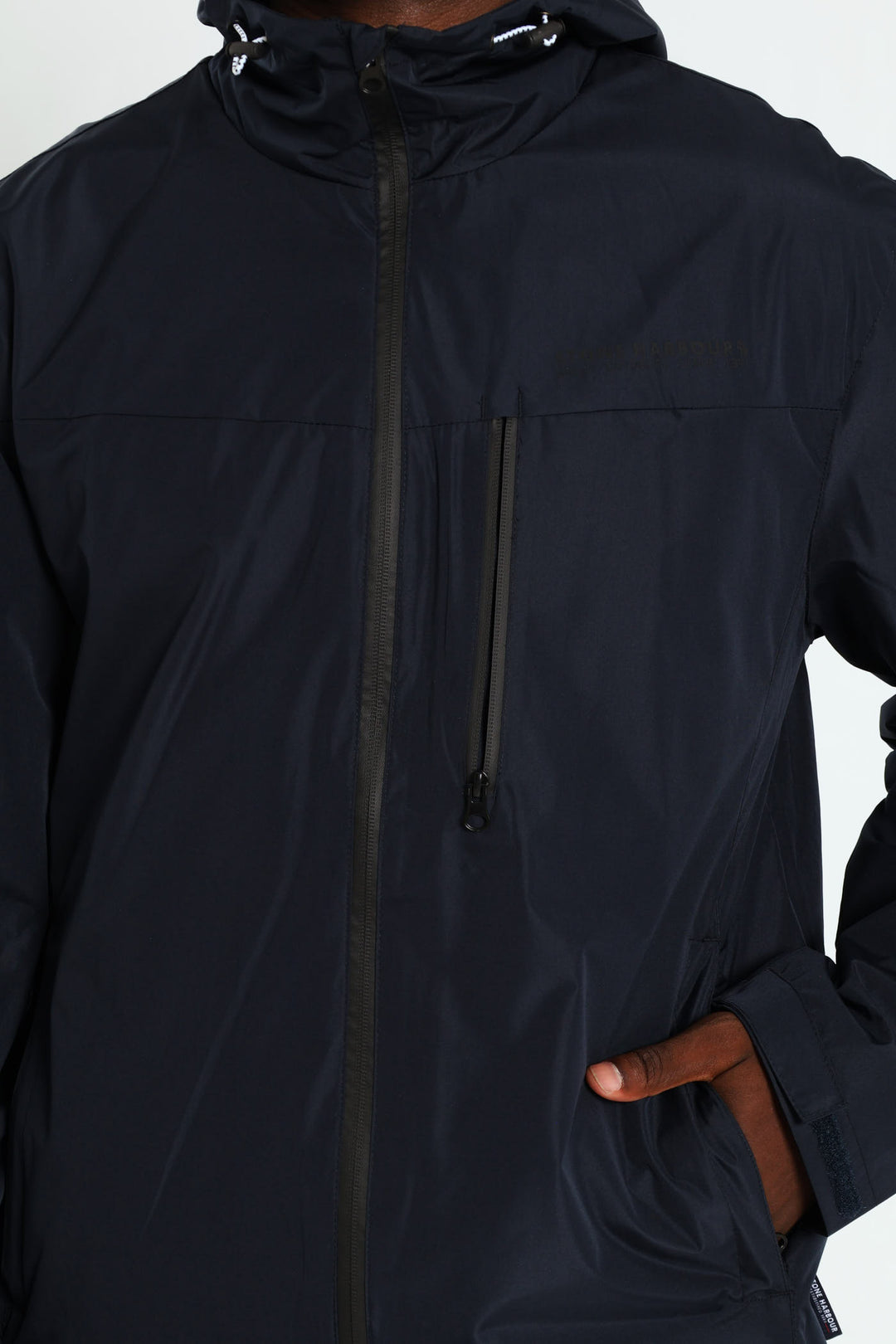 Hooded Anorak - Navy