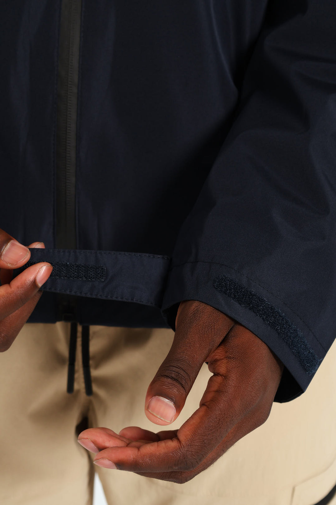 Hooded Anorak - Navy