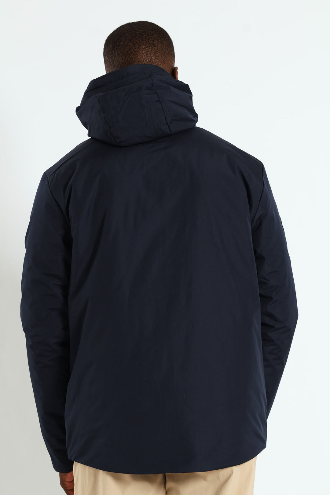 Hooded Shell Jacket - Navy