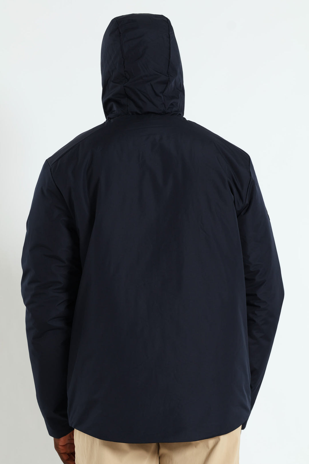 Hooded Shell Jacket - Navy