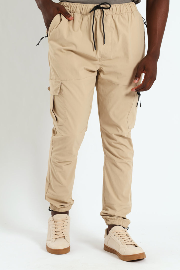 Technical Cargo Utility Jogger - Stone