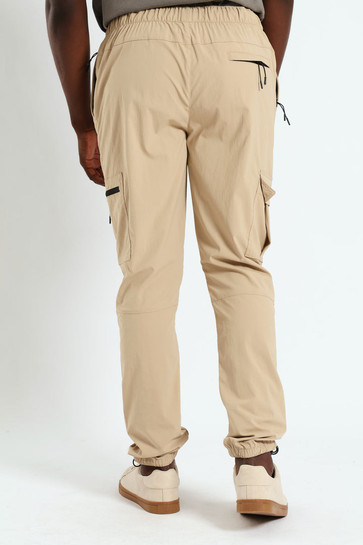 Technical Cargo Utility Jogger - Stone