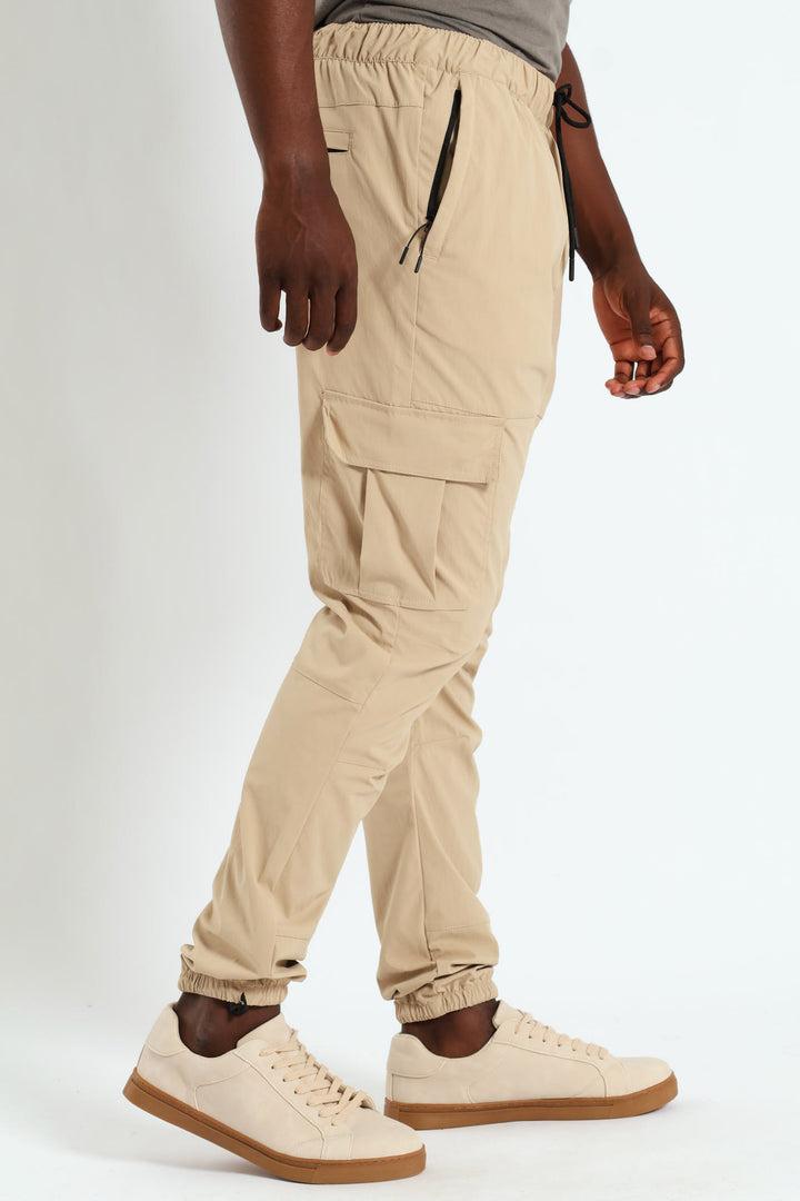 Technical Cargo Utility Jogger - Stone