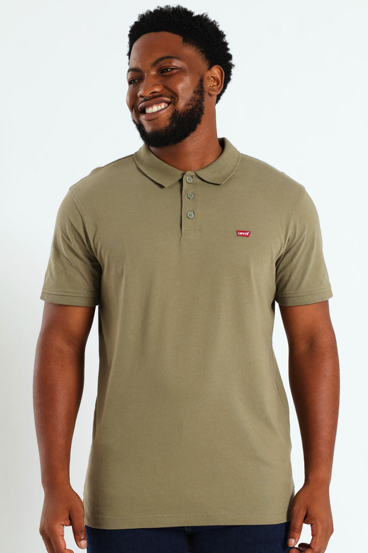 Hm Polo Za Tee - Olive