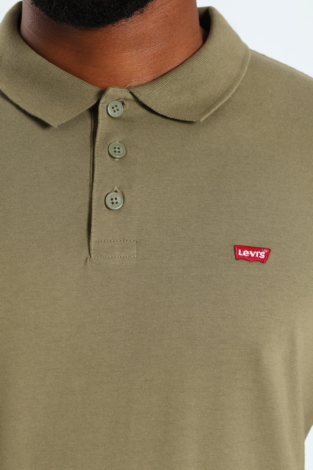 Hm Polo Za Tee - Olive