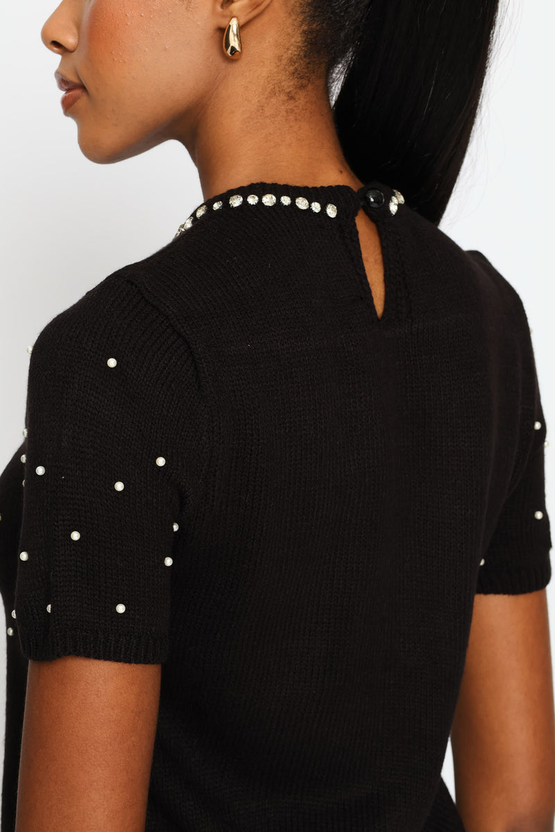 Pearl Pullover - Black