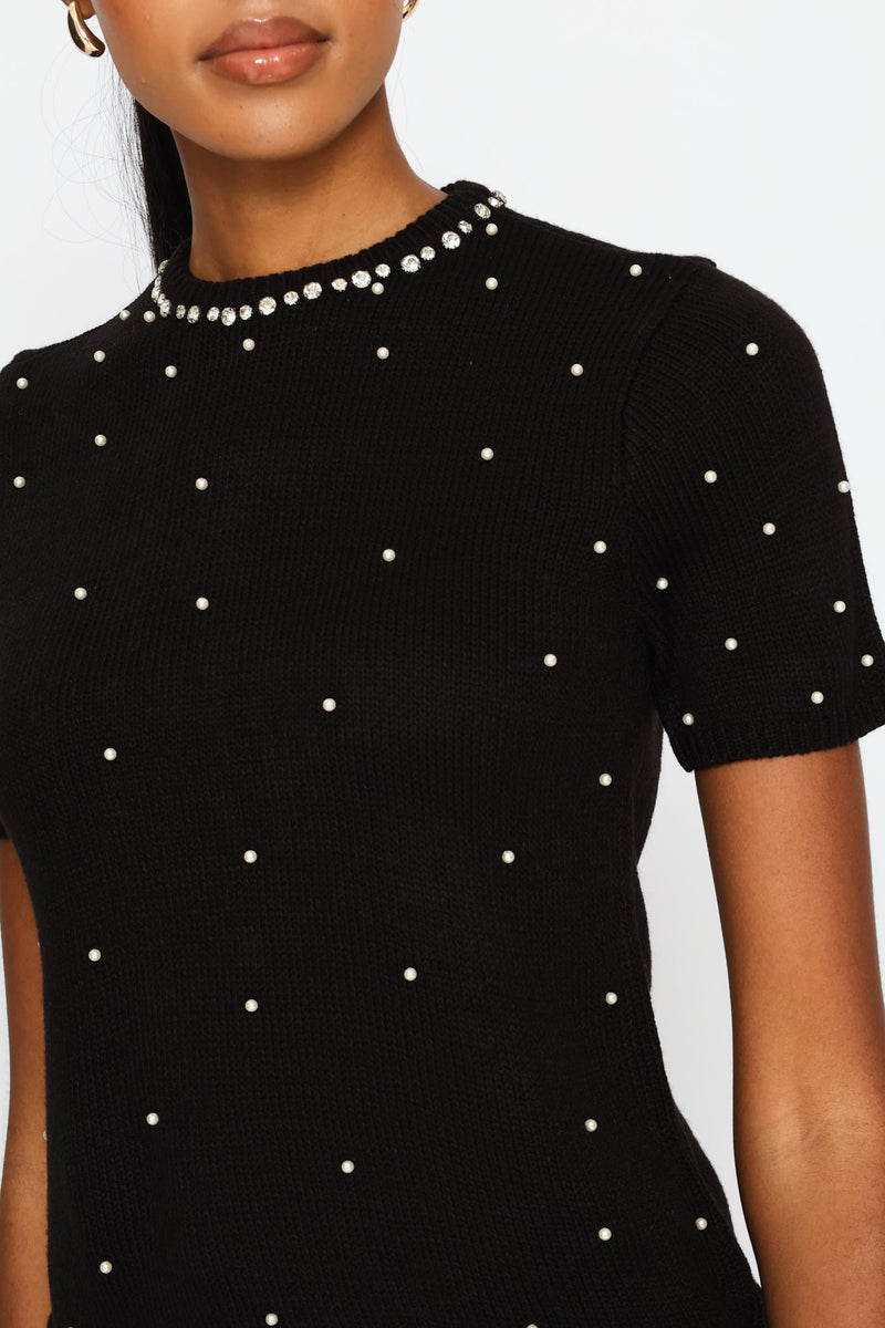 Pearl Pullover - Black