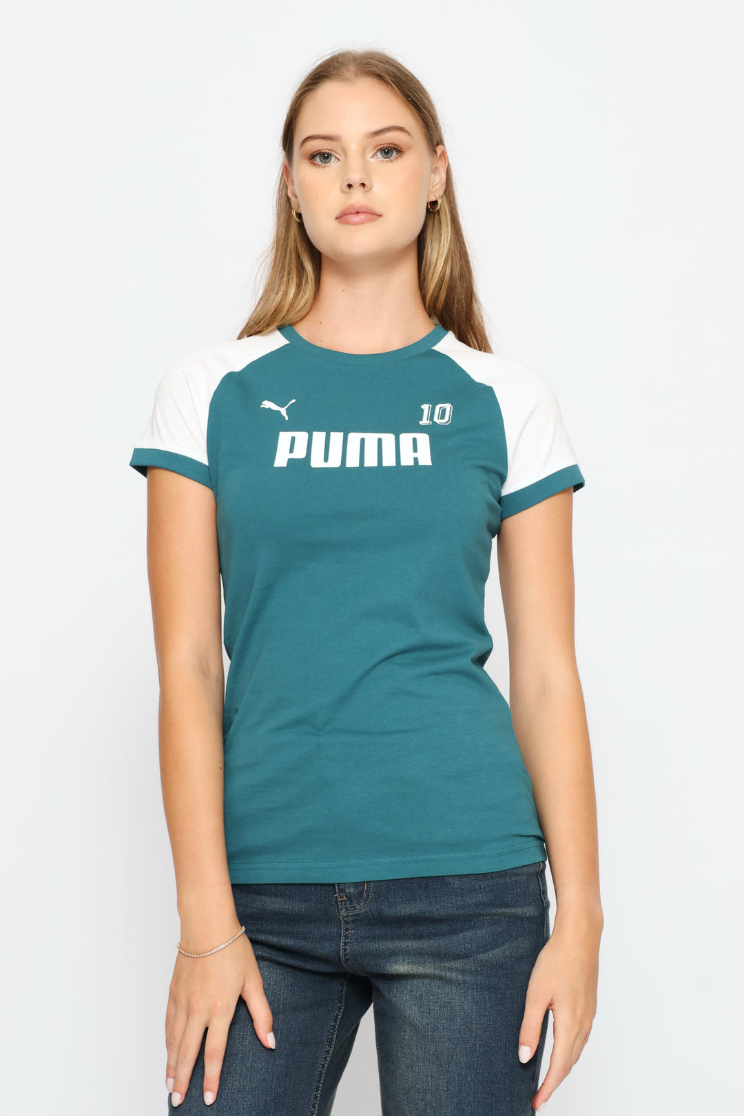 Sport Ringer Tee - Emerald