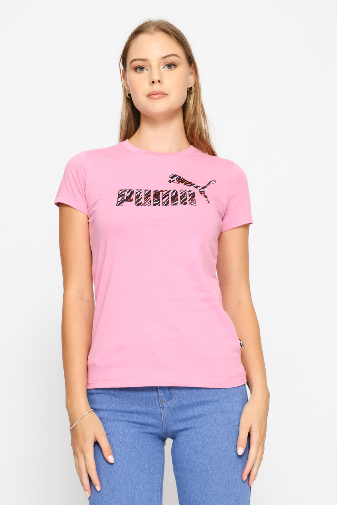 Essential Plus Animal Tee - Pink