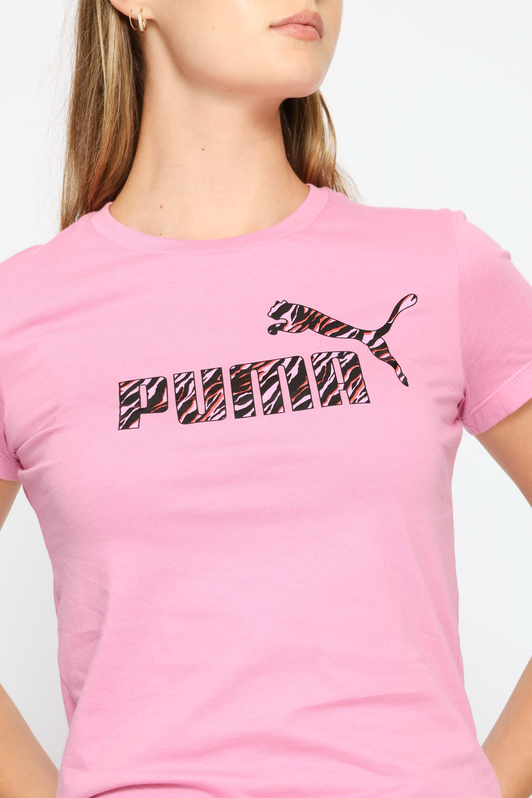 Essential Plus Animal Tee - Pink