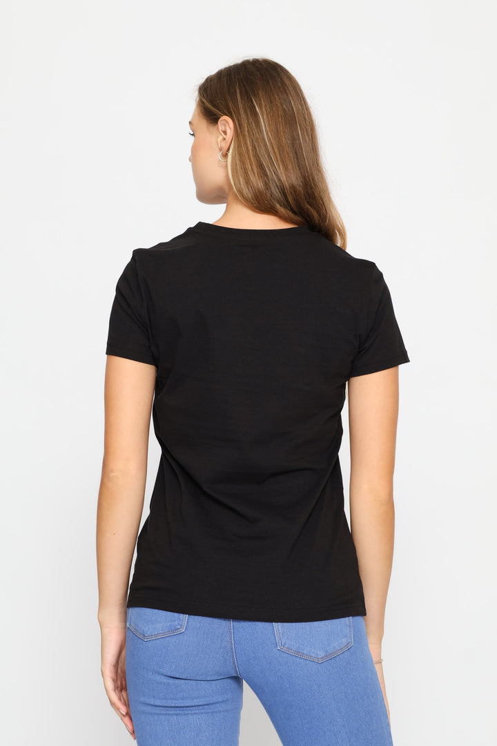Essential No. 1 Logo Tee - Black