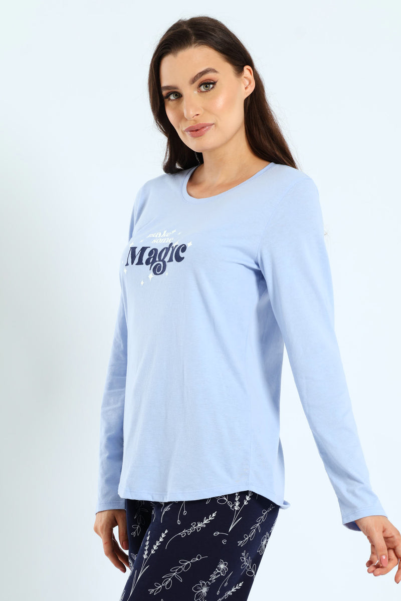 Magic Screen Tee - Blue