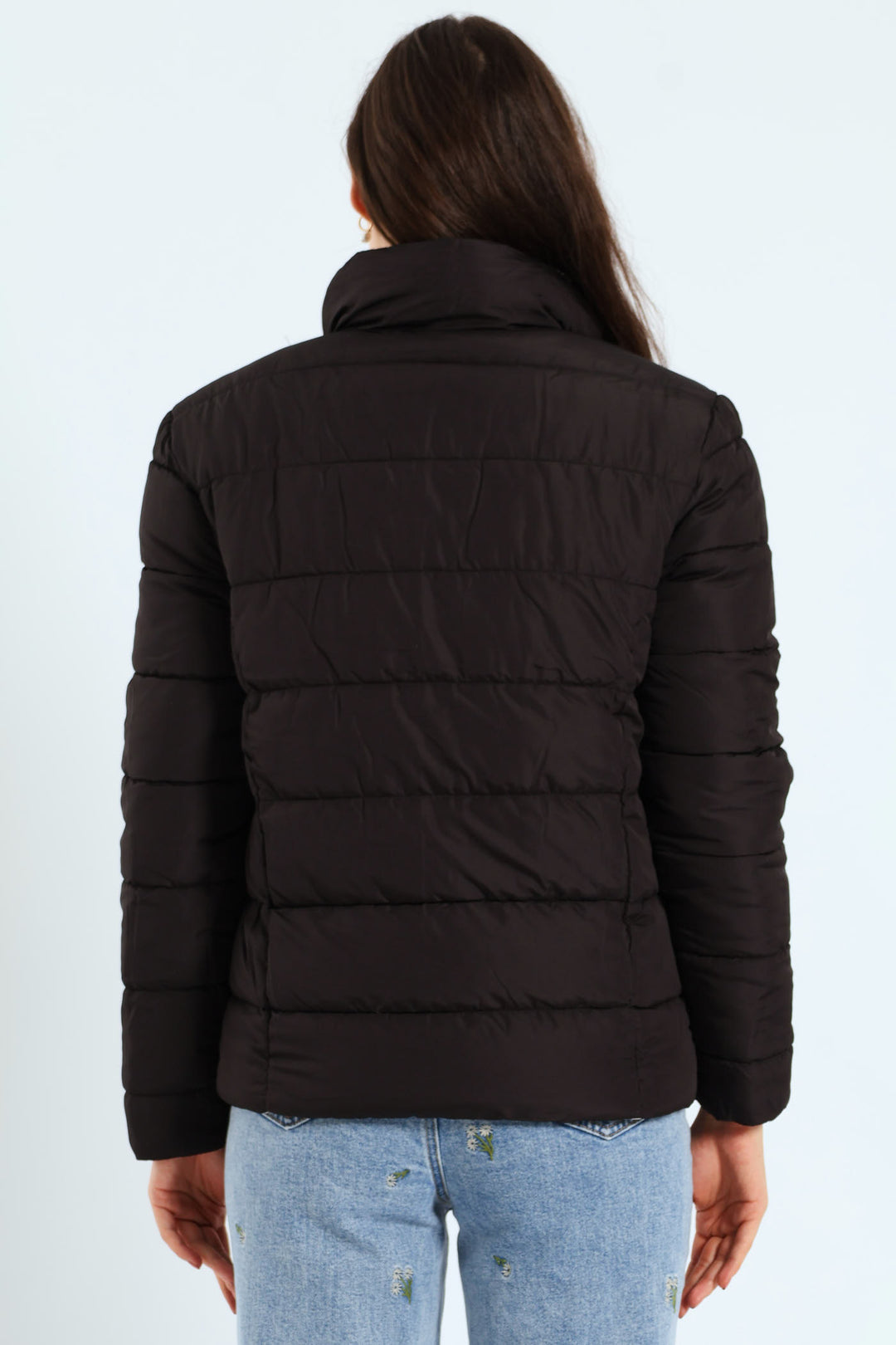 Reversible Puffer Jacket - Black/White