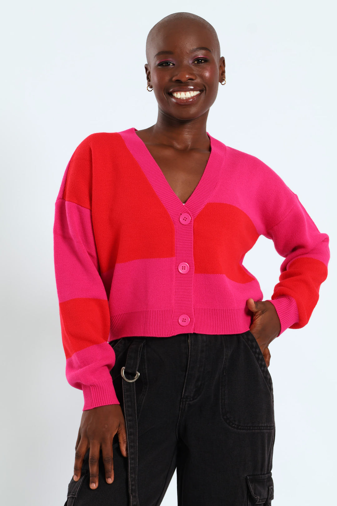 Jacquard Cardi - Multi