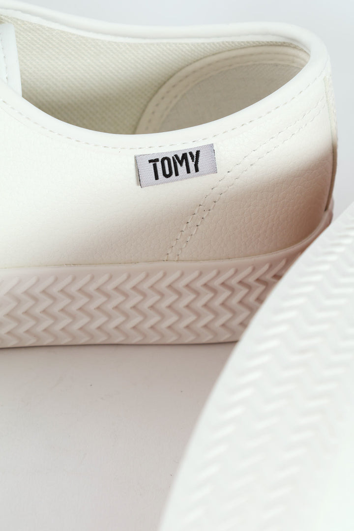 Esme Platform Sneaker - White