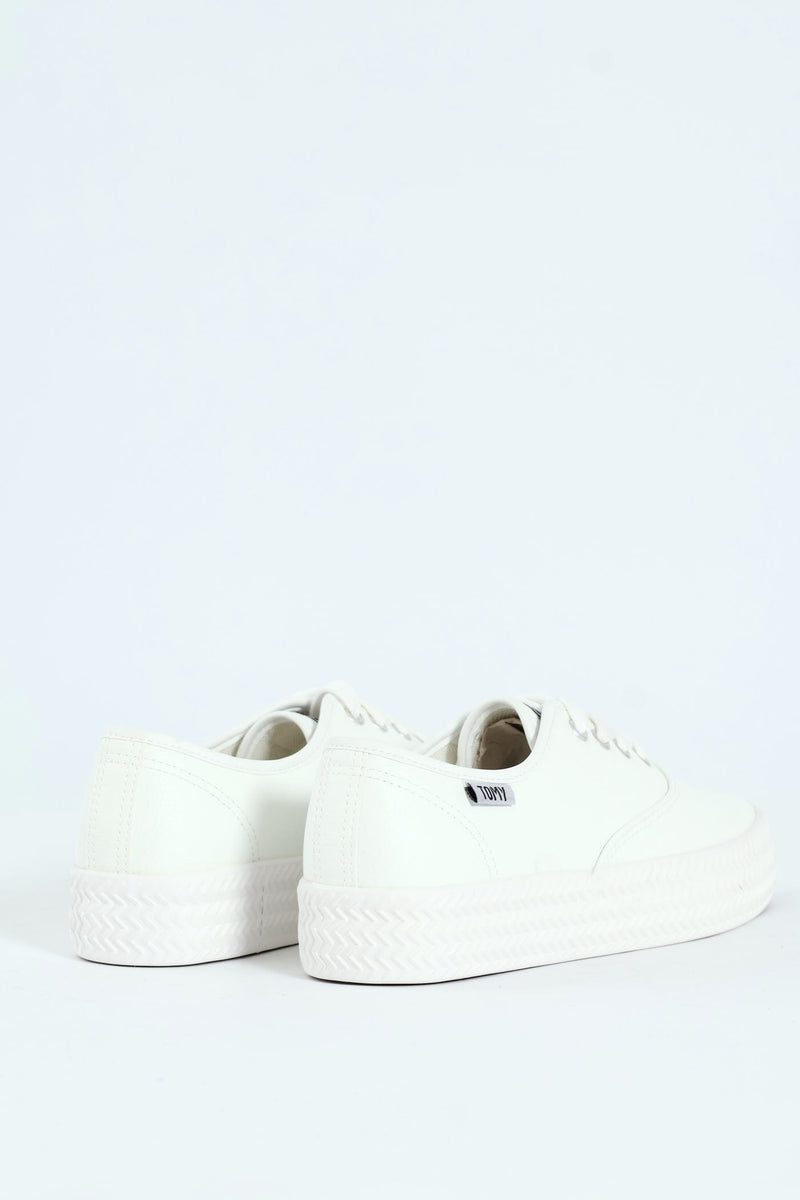 Esme Platform Sneaker - White