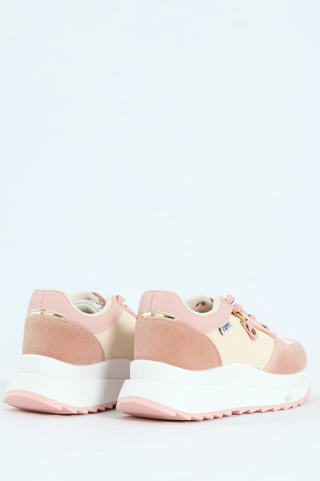 Madison Panelled Sneaker - Blush