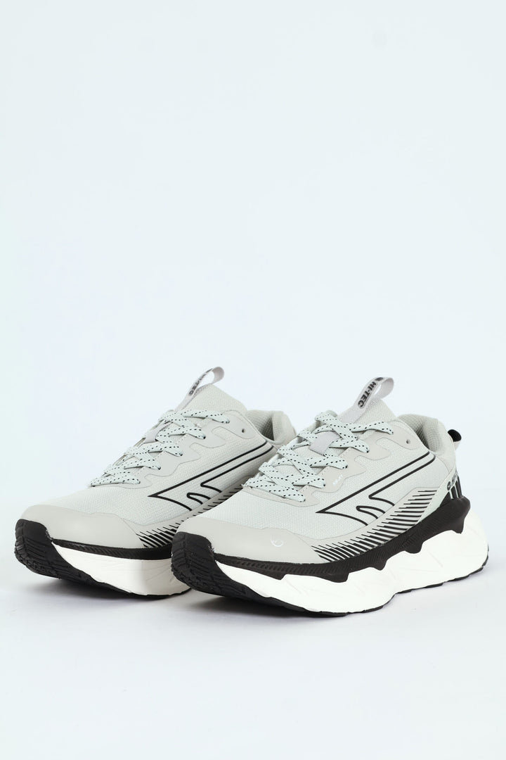 Komodo Lace Up Trainer - Grey
