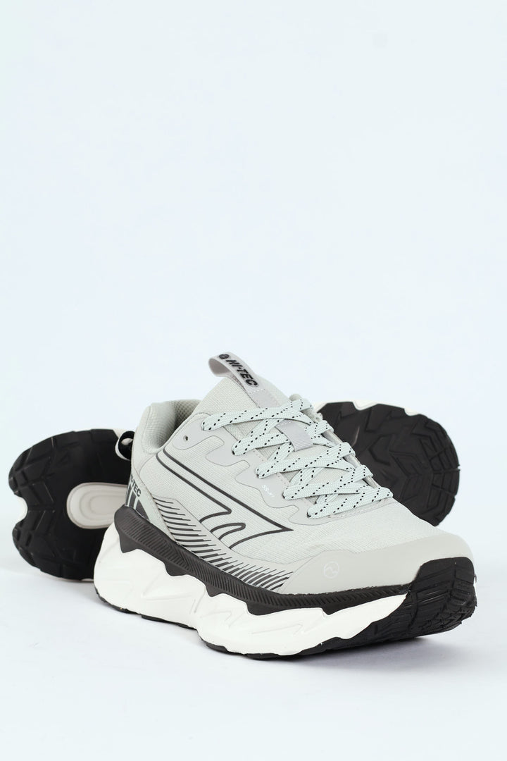 Komodo Lace Up Trainer - Grey