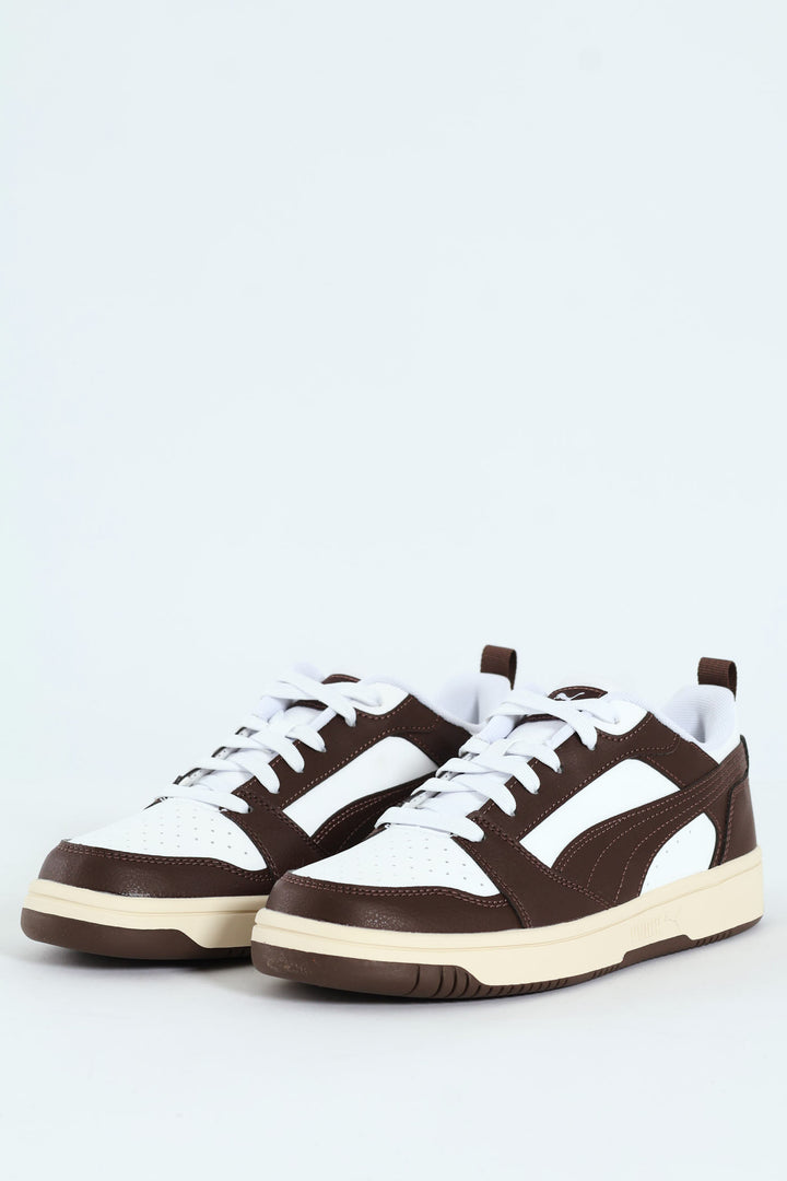 Rebound V6 Low Court Sneaker - Chocolate
