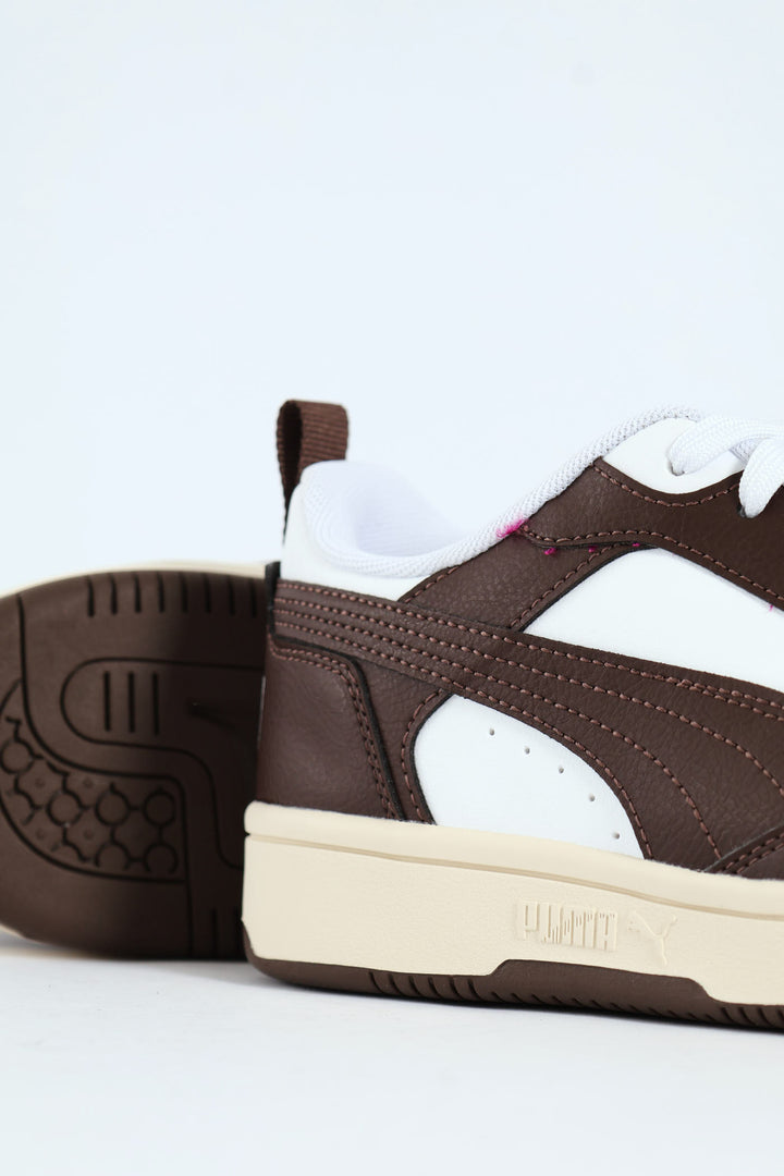Rebound V6 Low Court Sneaker - Chocolate