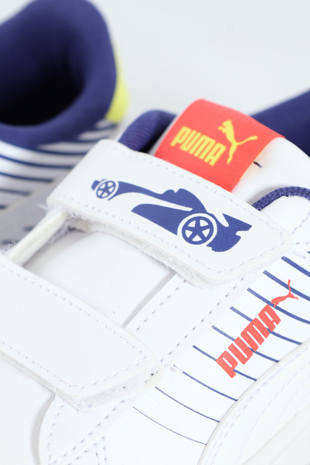 Pre-Boys Smash 3.0 Poised 2 Race Sneaker - White