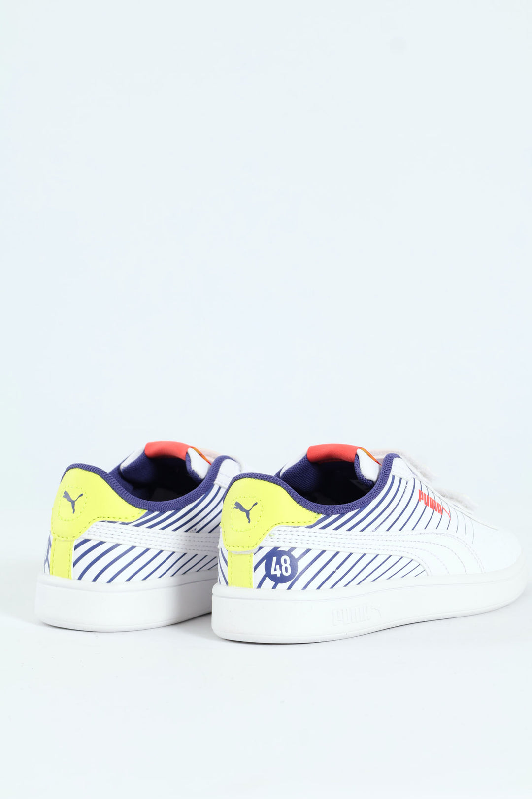 Pre-Boys Smash 3.0 Poised 2 Race Sneaker - White