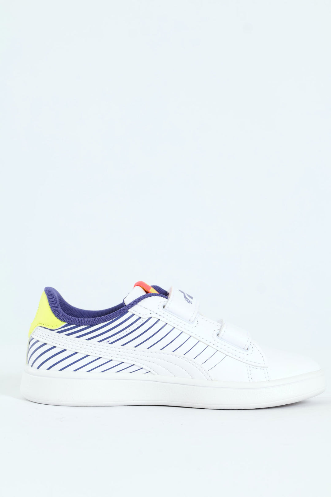 Pre-Boys Smash 3.0 Poised 2 Race Sneaker - White
