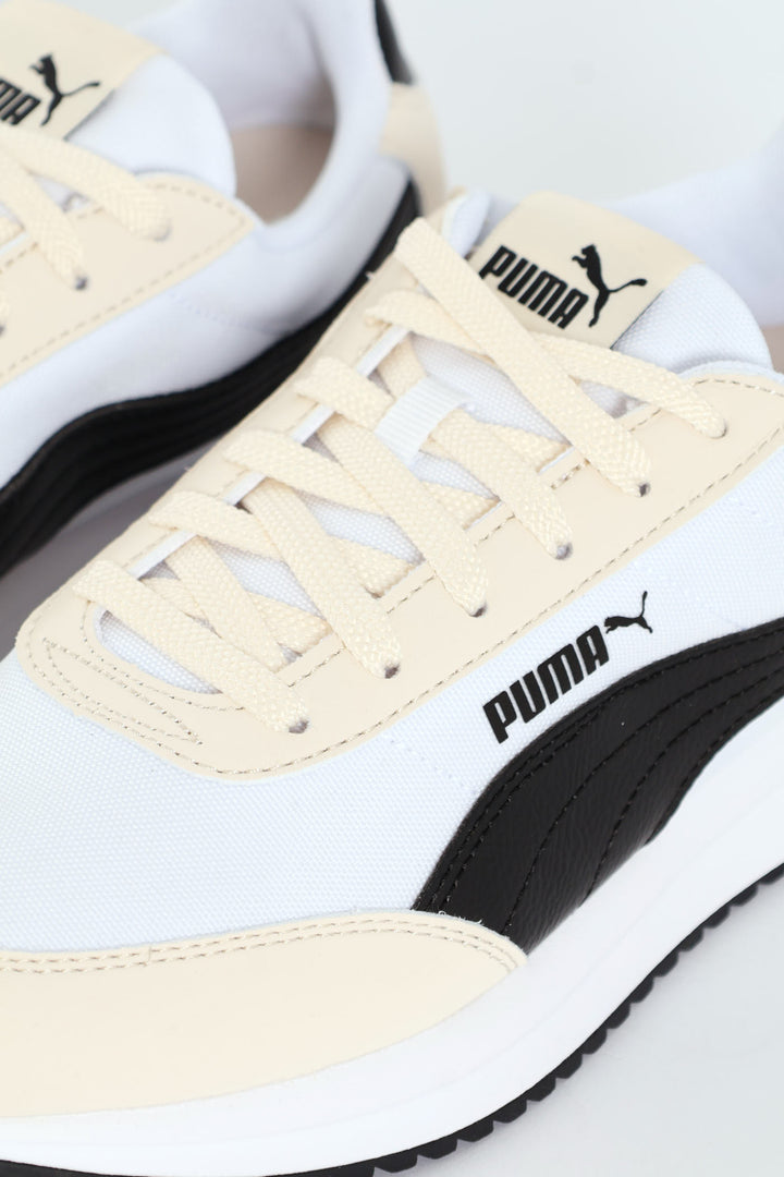 R78 Lightwind Sneaker - White/Cream