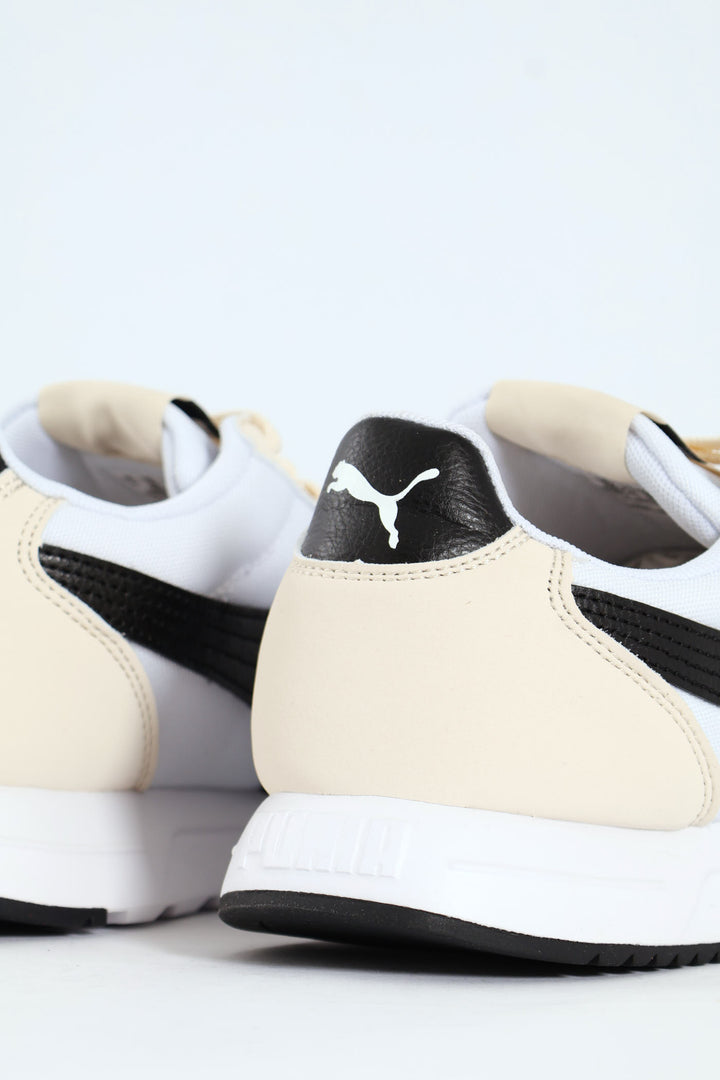 R78 Lightwind Sneaker - White/Cream