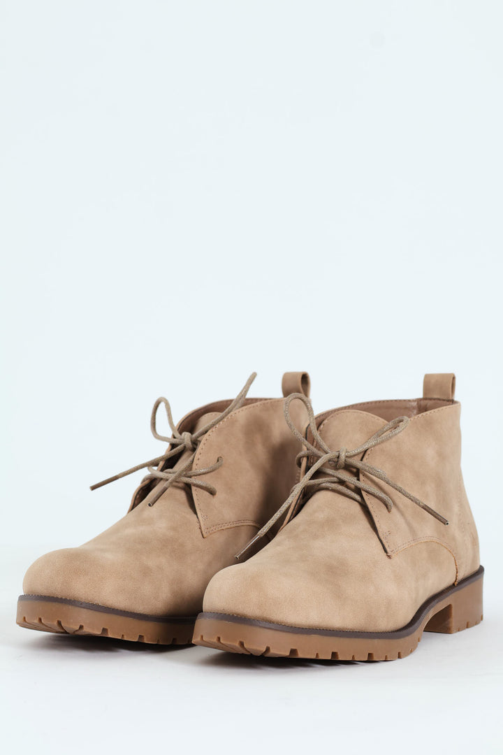 Sam Lace Up Chukka Boot - Sand