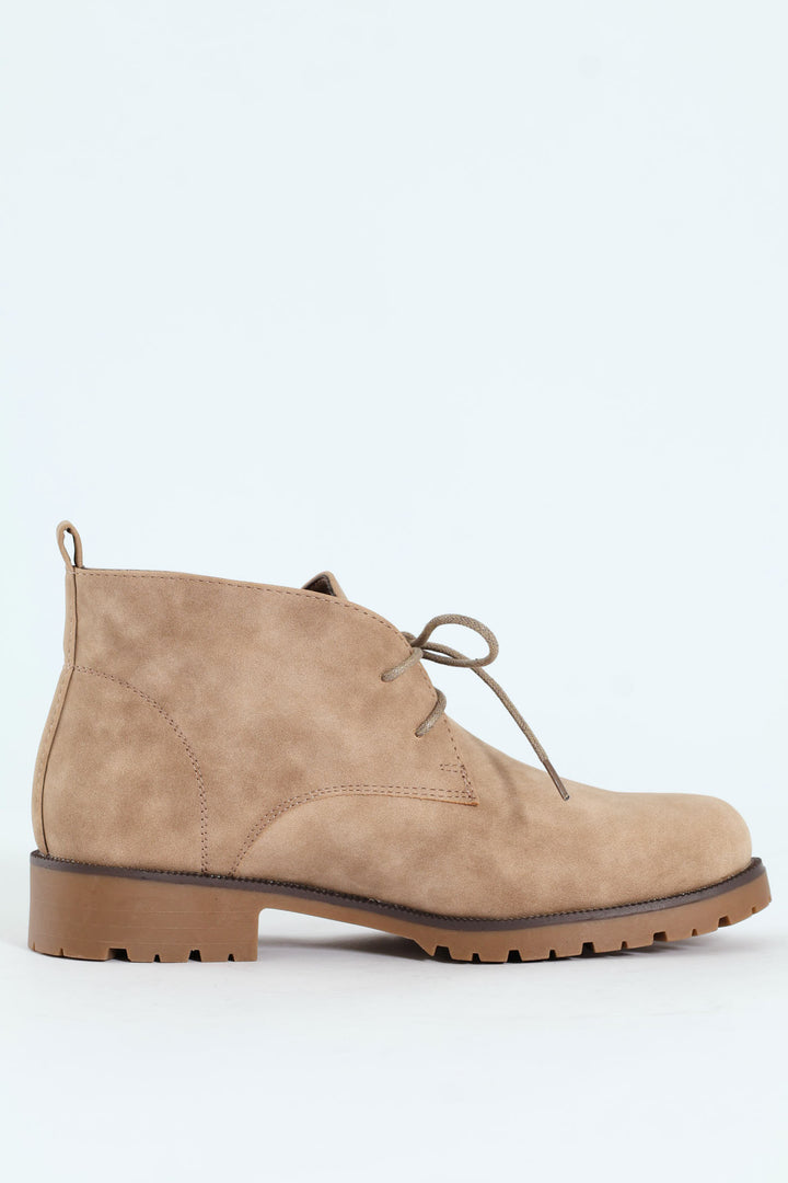 Sam Lace Up Chukka Boot - Sand
