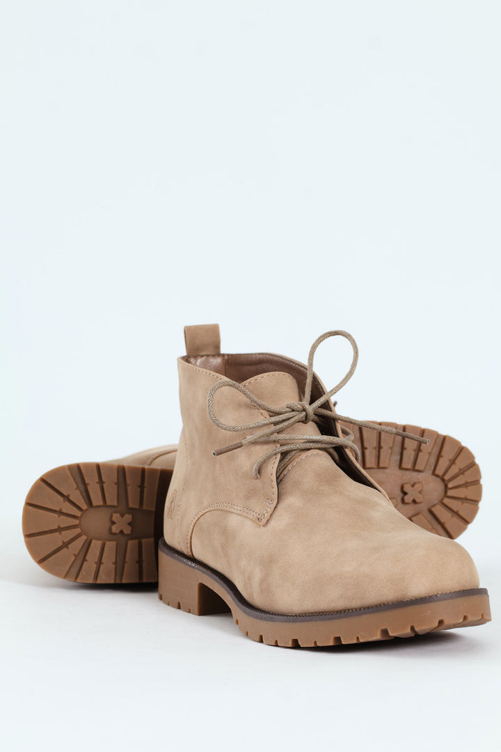Sam Lace Up Chukka Boot - Sand