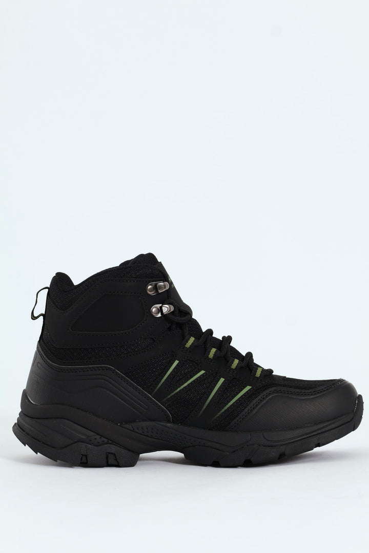 Grand Canaria Mid Cut Hiker Boot - Black