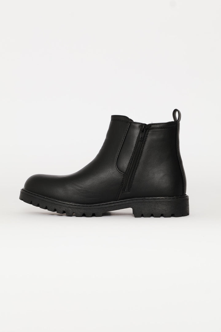 Boys Chelsea Boot - Black