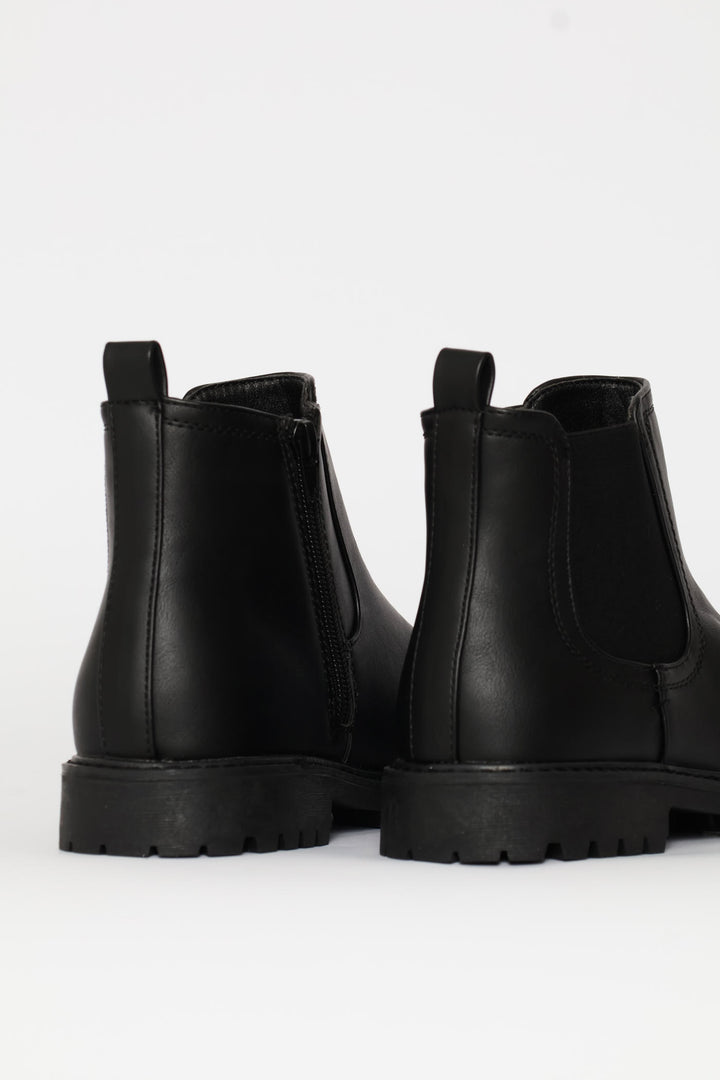 Boys Chelsea Boot - Black