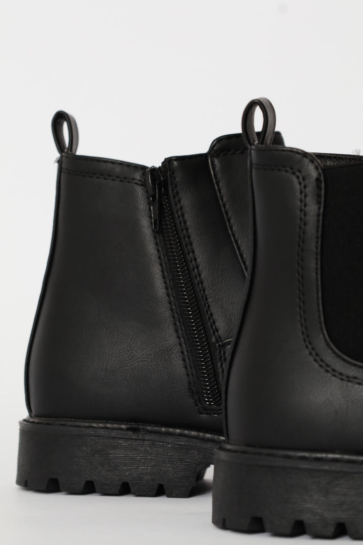 Boys Chelsea Boot - Black