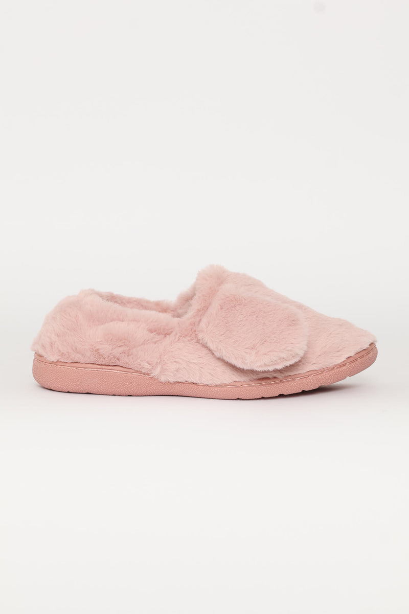 Novelty Dog Slipper - Blush