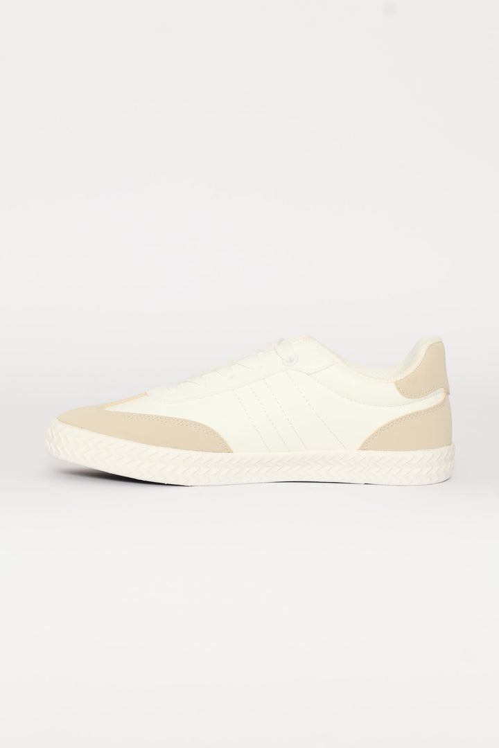 Pihu Lace Up Sneaker - White