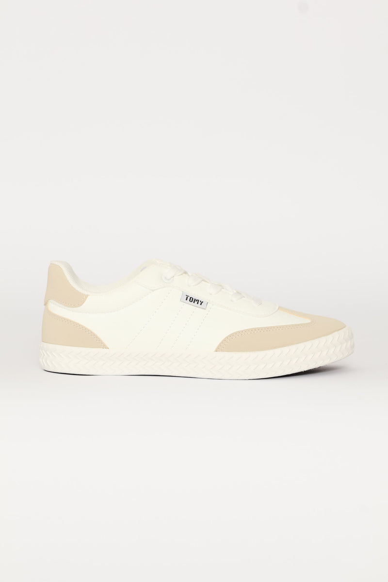 Pihu Lace Up Sneaker - White