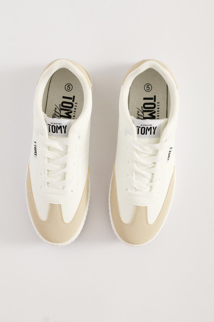 Pihu Lace Up Sneaker - White